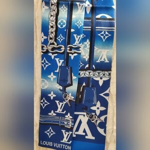 100% Silk Twilly,Scarf,Hairtie, Nonbranded